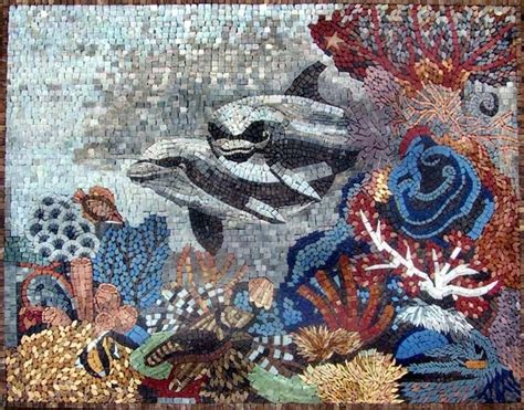 From Aquatic Creatures to Coral Reefs: Exploring Underwater Mosaic Art Themes